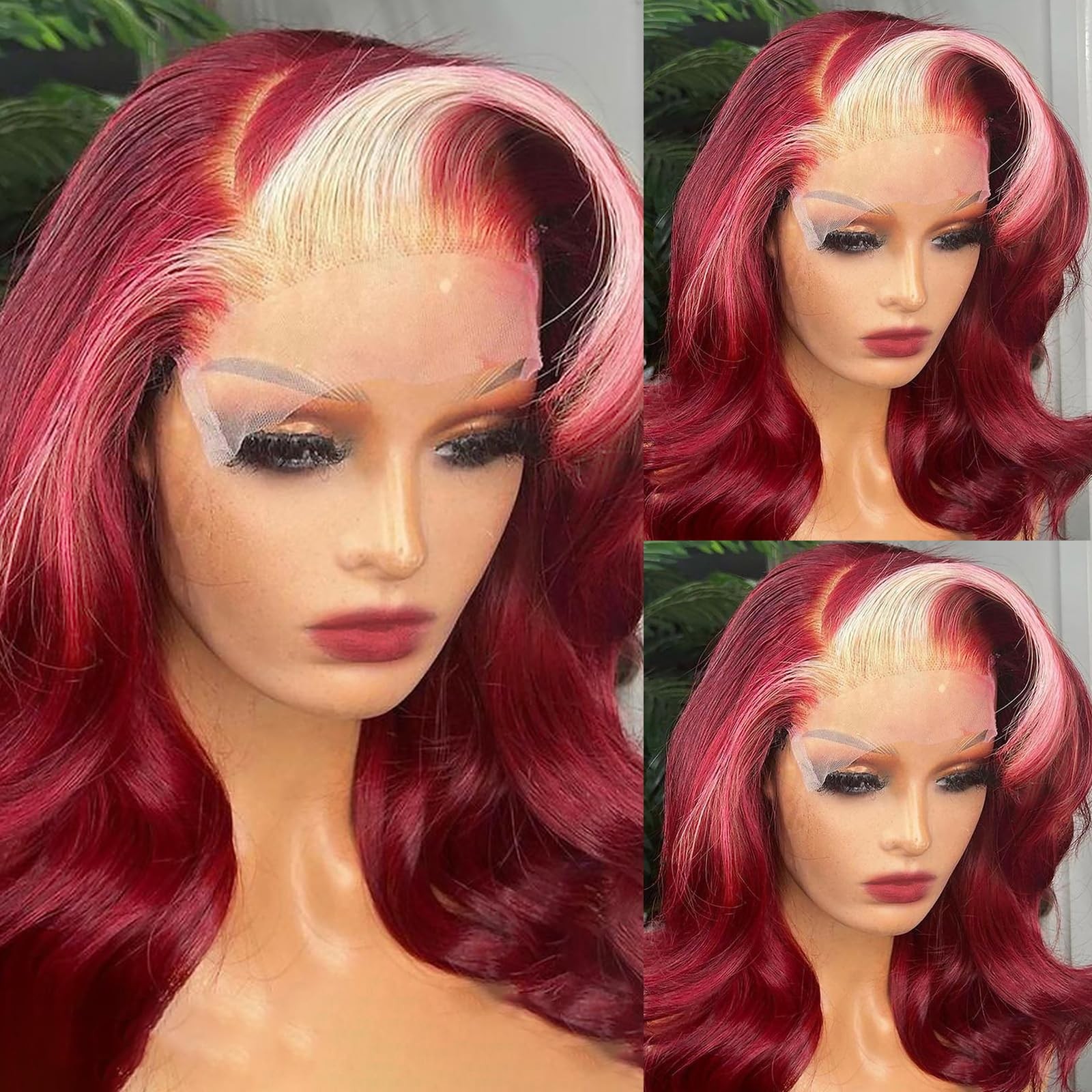 Andria 13X4 Short Lace Front Wig Natural Colorful Loose Wave Lace Frontal Wigs