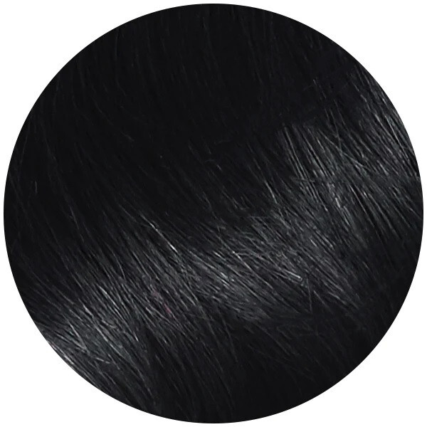 24″ Fashion 38320 Pony Tail Clip Wrap Extension black straight woman girl hair
