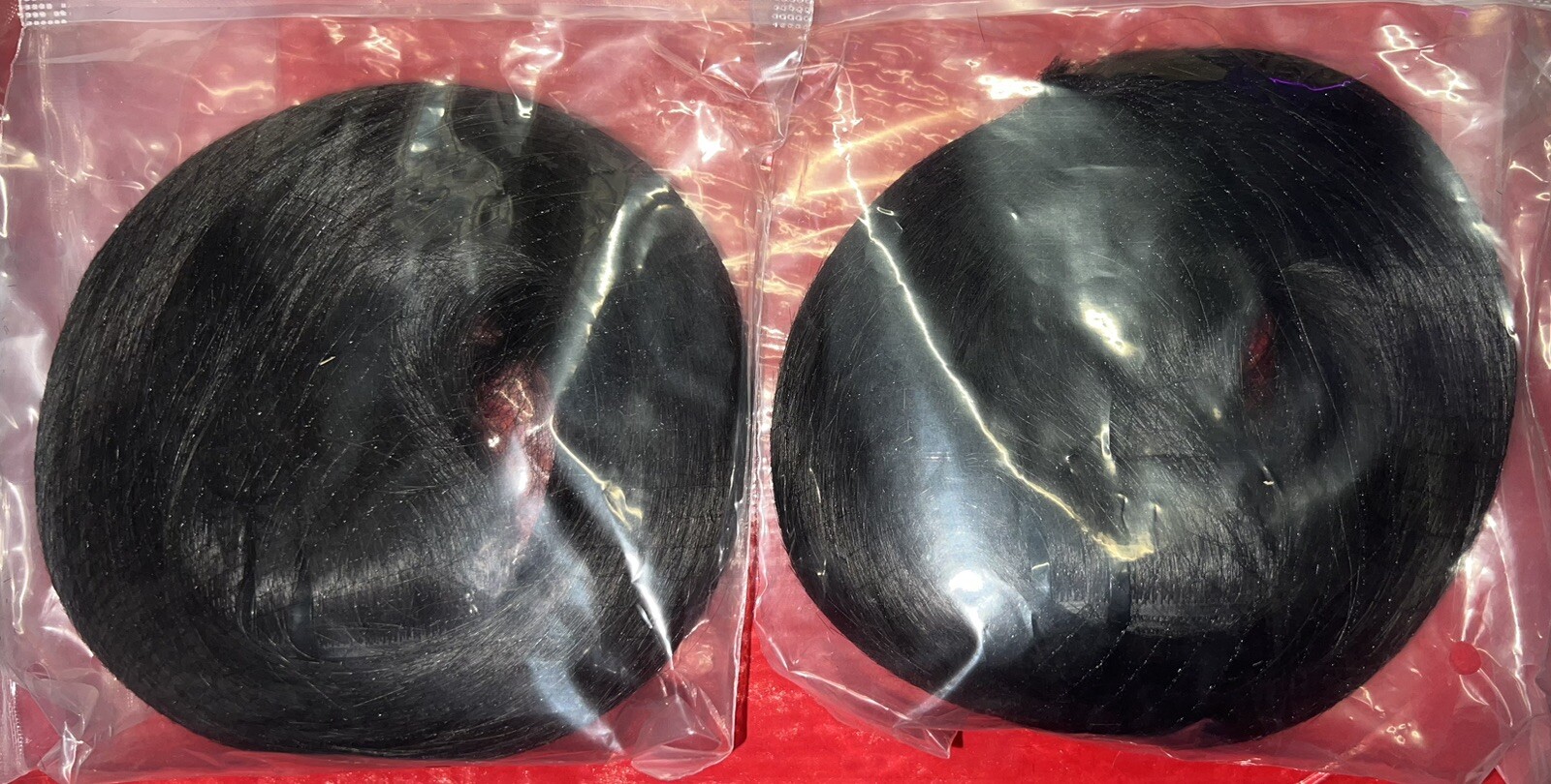 LUVME Invisible Clip in Hair Extensions,16 Inch 2 Pack 220g 14pcs