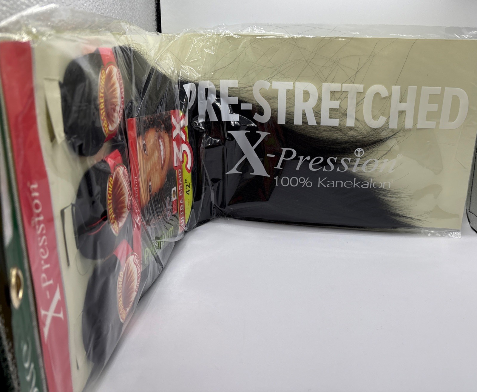 Ultra Braid Pre Stretched Layered Hair 3X42″ 100% Kanekalon X-Pression