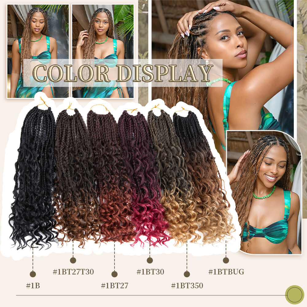 Brown Wool Dreadlocks Double Ended Dreads Extensions 22″ Folded Dreads Locs Wavy