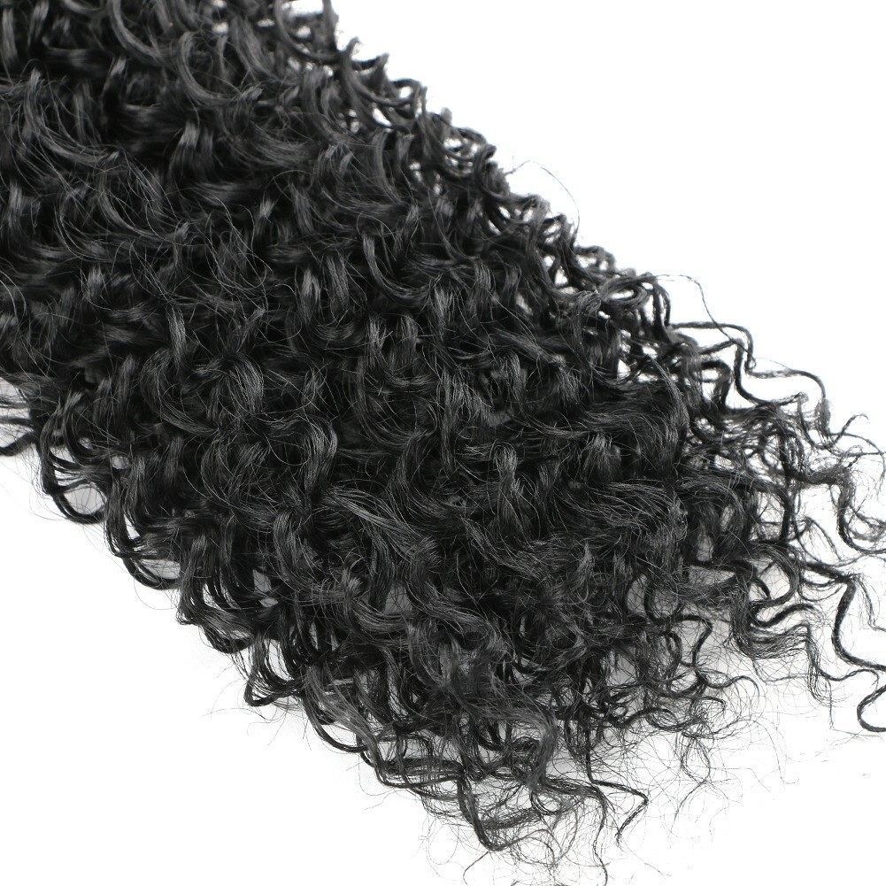 8″ 12″ Curly Water Wave Crochet Braids Pre-looped Twist Braiding Hair Extensions