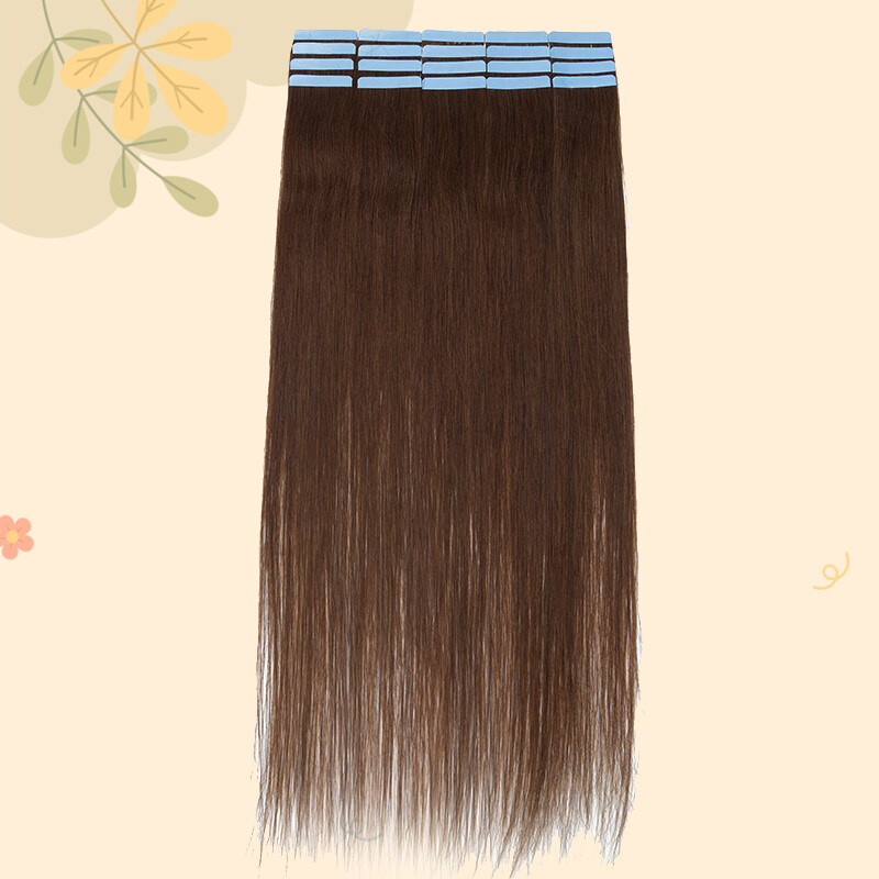 12inch-24inch 100% Remy Tape In Real Human Hair Extensions Skin Weft 10/20PCS