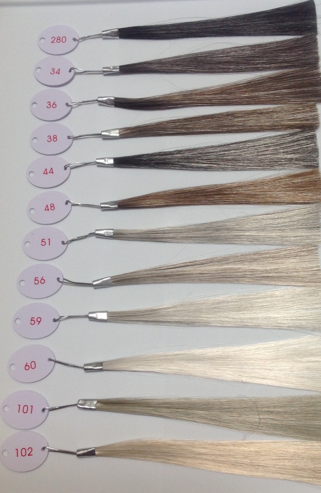 DIAMOND DM48 short curly hairpiece BLACK BROWN BLONDE RED GREY Clothespin Attach