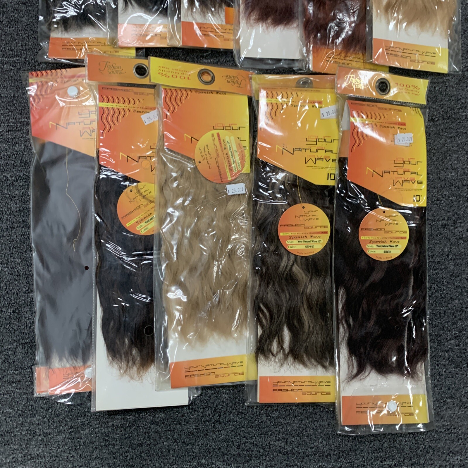 Fashion Source 100% Top Quality Human Hair ~ Spanish Wave ~ 10″ ~ Choose Color