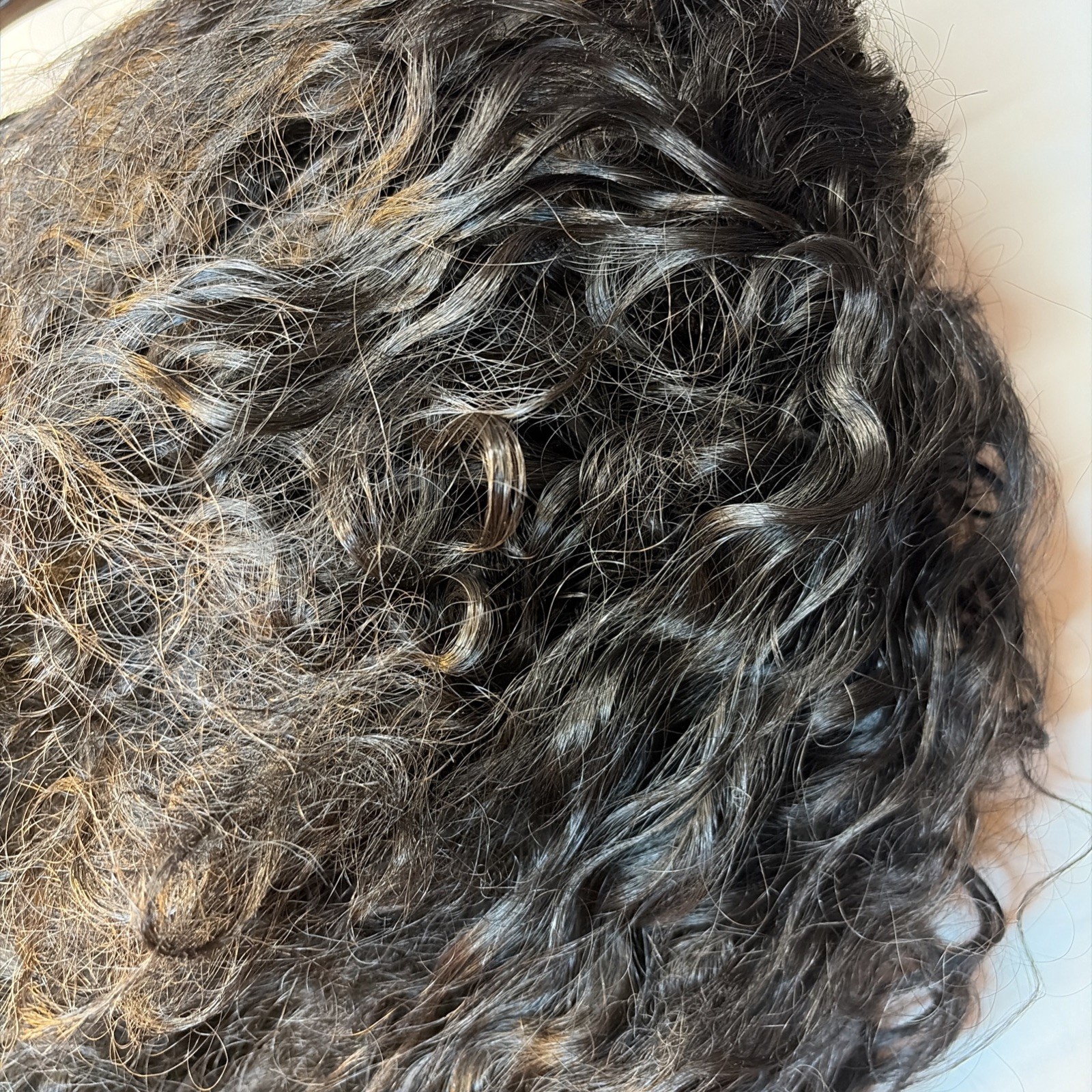 Frodio Curly Half Wig 26 Inches Veralux™ Fiber Blend Human Hair 3 in 1