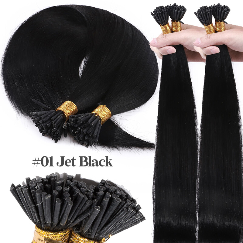 I-Tip Stick 1G/S Real Remy Human Hair Extensions Balayage Full Head 200 Strands