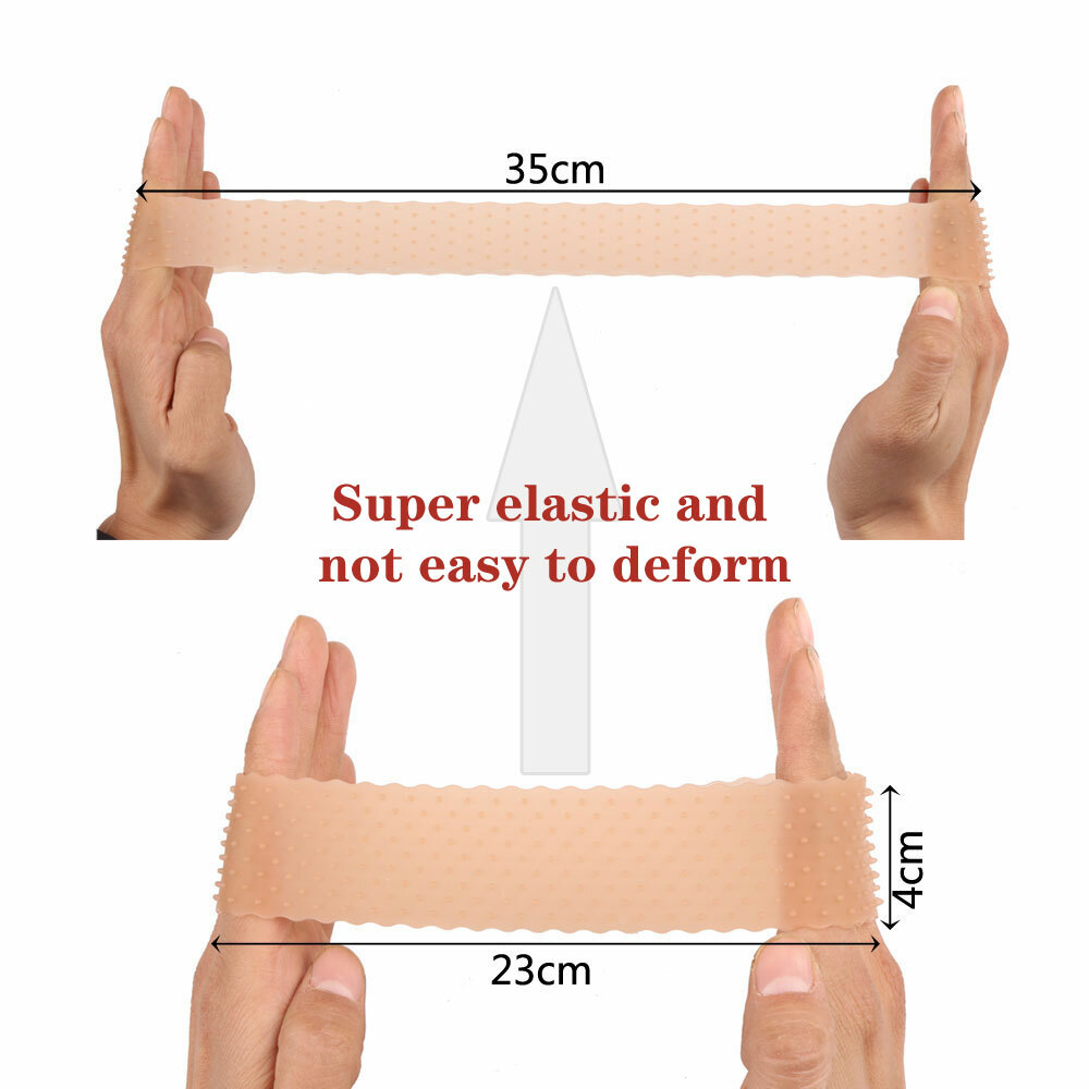 Silicone Non Slip Wig Gripper Grip Headband RopShaped Sport Elastic Hair band