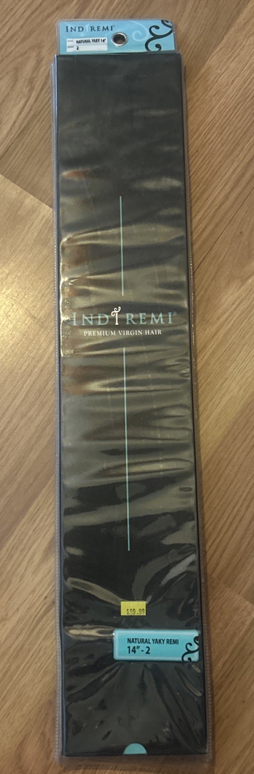100% Human Hair Extensions. Indian Remi. 14”inch. Color #2. 1 Pack For $55
