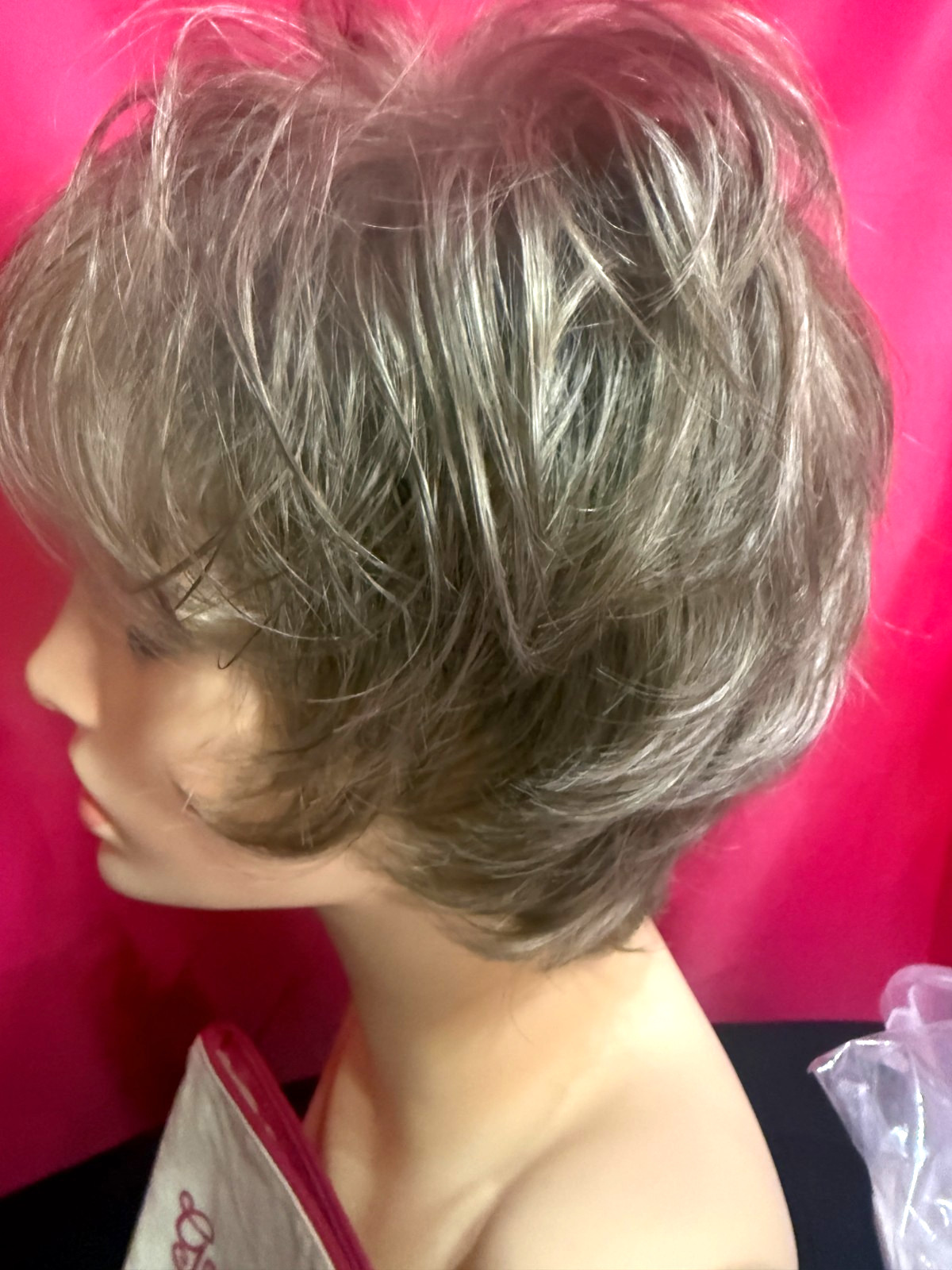 Godiva’s Secret Wig “Kim” Frosted Taupe LARGE CAP