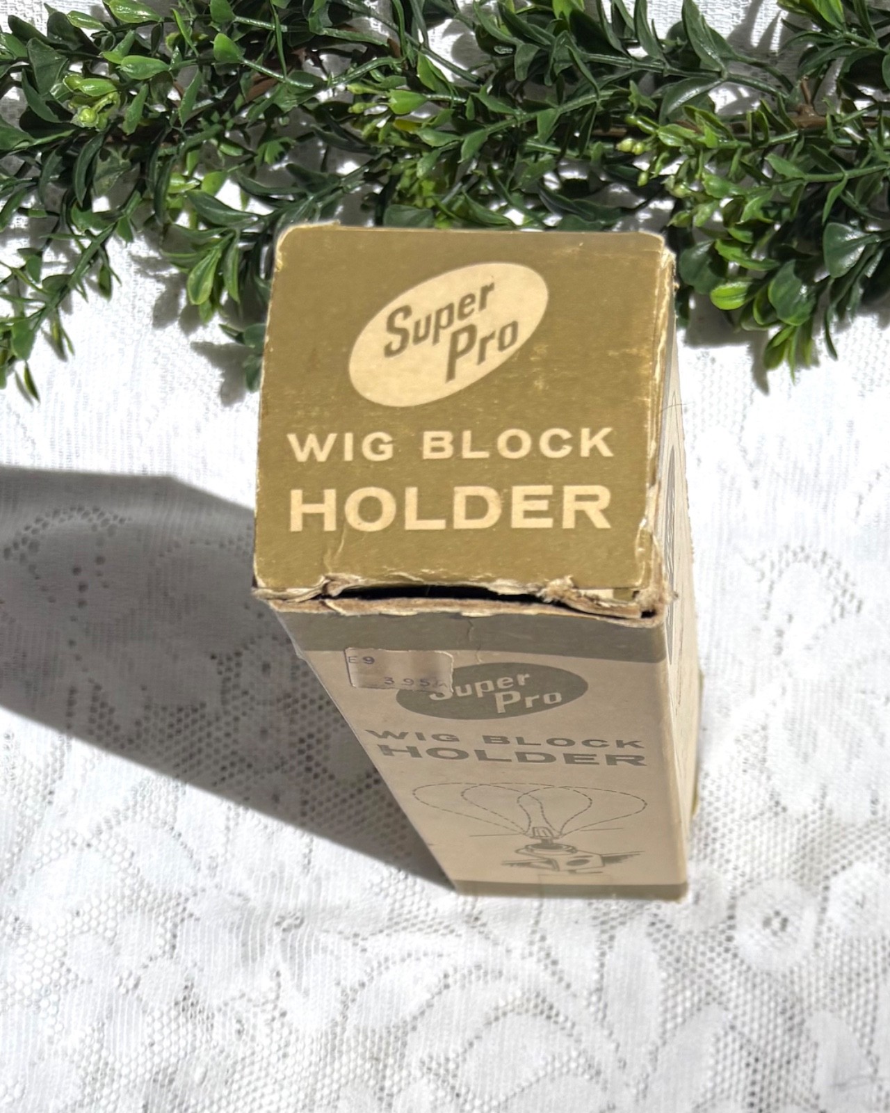 Vintage Super Pro Wig Block Holder Stand Metal Table Clamp