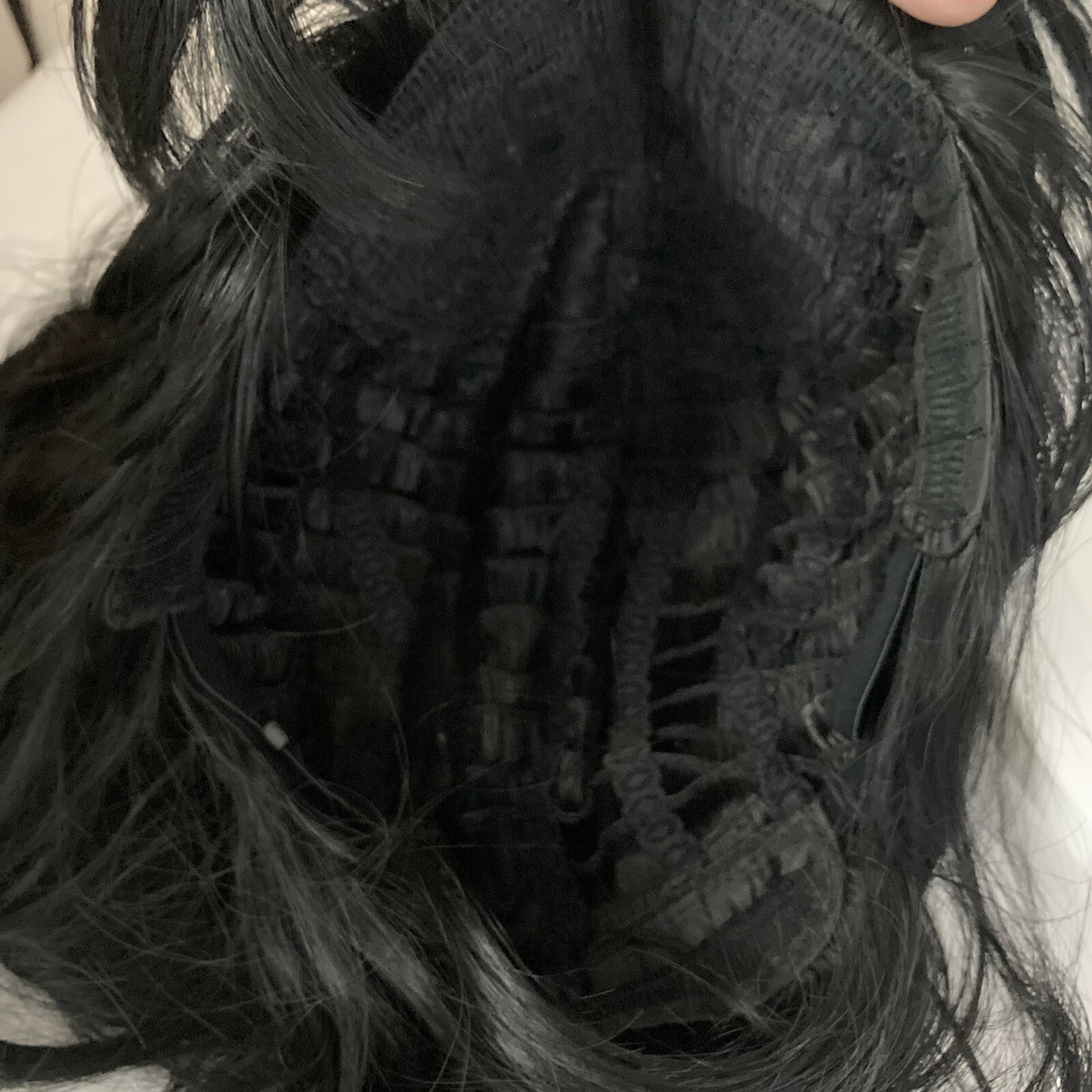 WIG.(NO00433) 13 inch . adjustable elastic band.