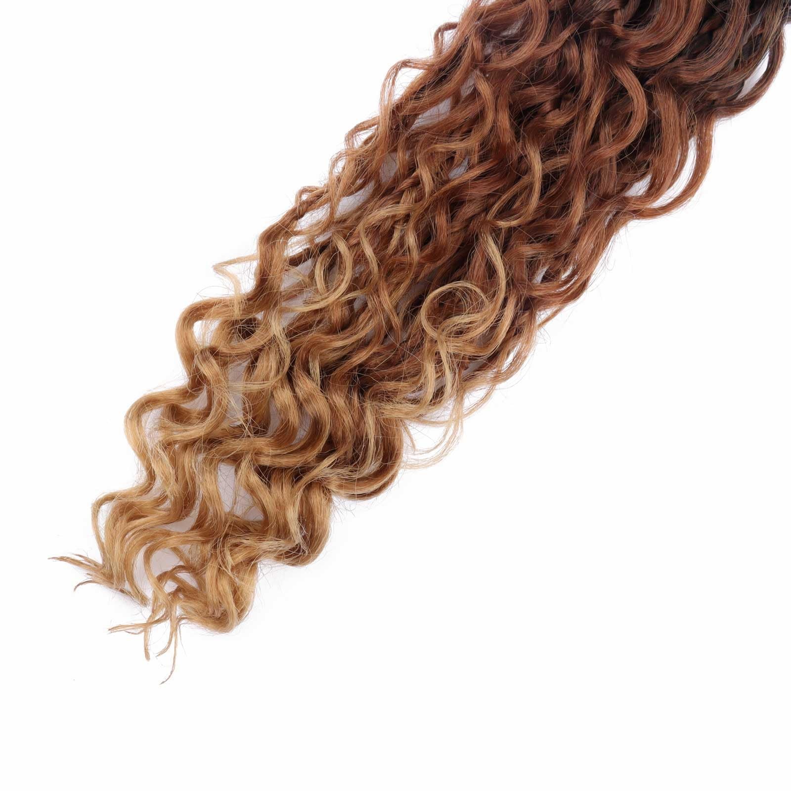 8 Packs Goddess Box Braids Crochet Hair Crochet Box Braids with Curly Ends Bo…