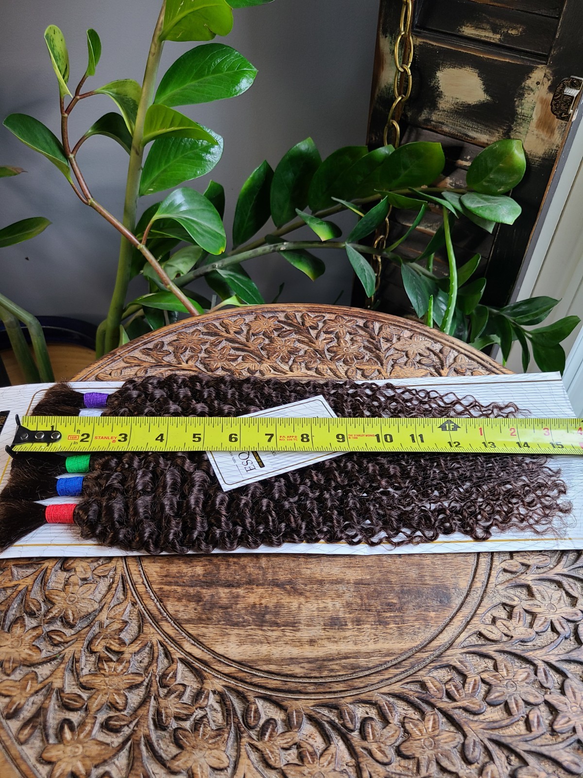 ESQ Remy 100% Human Hair Bulk Jerry Curl 18-20″ Color #2 Dark Brown Hair Trend