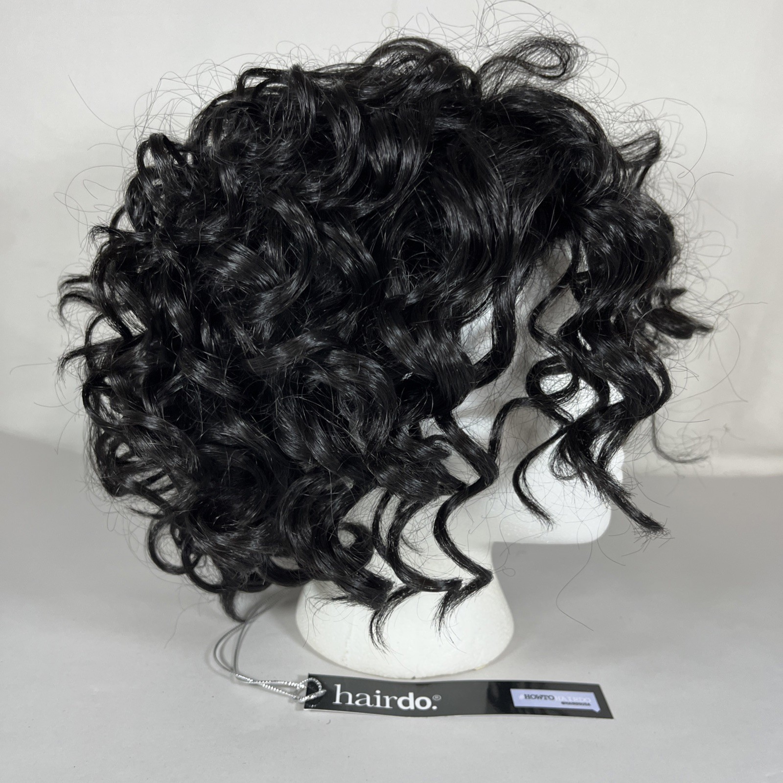 Hairdo Relaxed Coils Mid Length Average Midnight Brown / Dark Brown Wig New