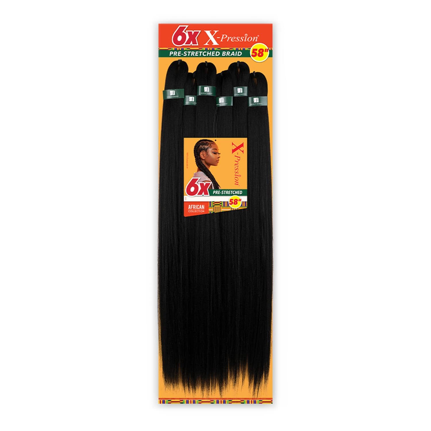 KANEKALON 27 Hair Extensions Flame Retardant Pre-Stretched Soft Touch Fiber 1…