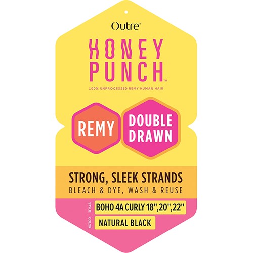 Honeypunch – Boho 4A Curly