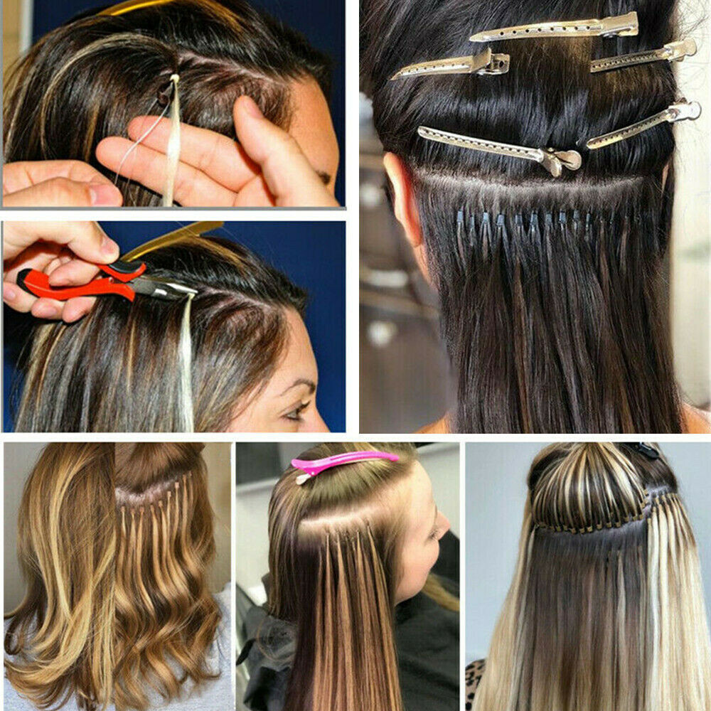 Micro Ring Loop Hair Extensions Real Human Hair Micro Beads Link Thick Remy Hair