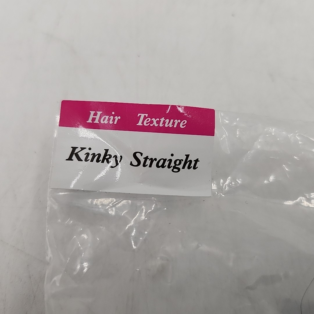 NEW OQ Hair Kinky Straight V-Part Glueless Wig – 16″
