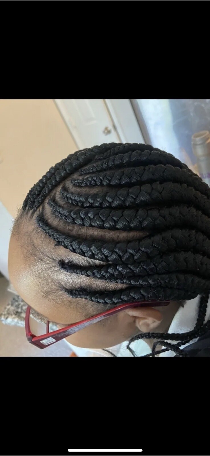 NEW ! Bandika braids, brand new , easy sew-in cornrows for versatile styling.