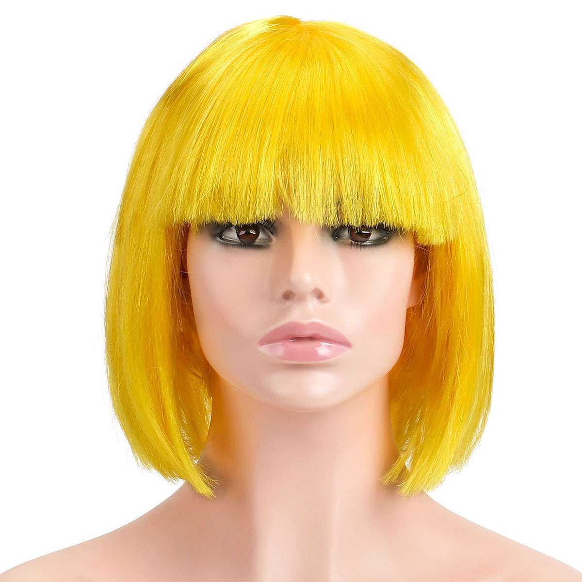Sexy Short Full Wig Multiple Colors Cosplay Costume Anime Halloween Party Hair