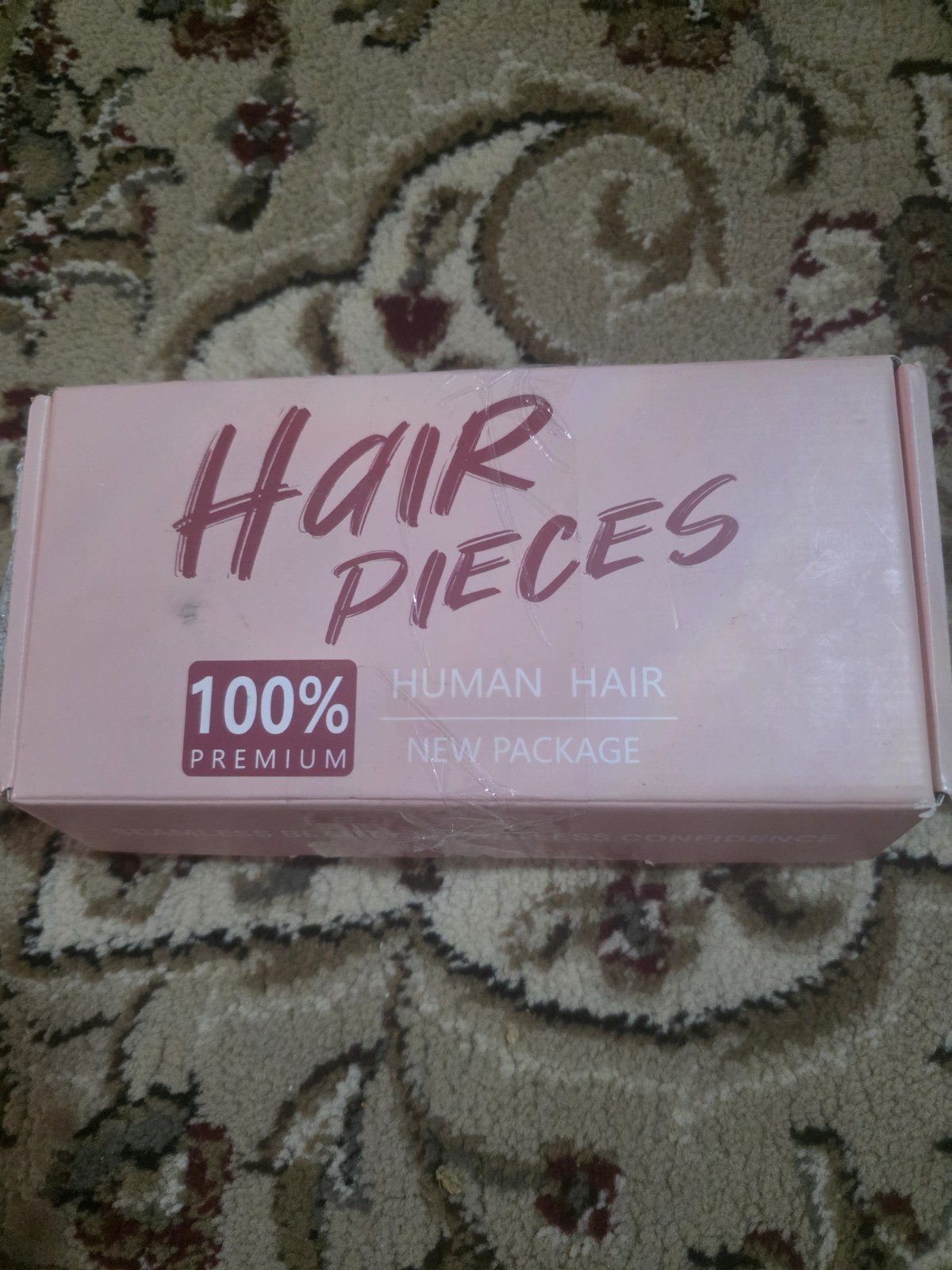 My Lady Human Hair Topper With Bangs 12″