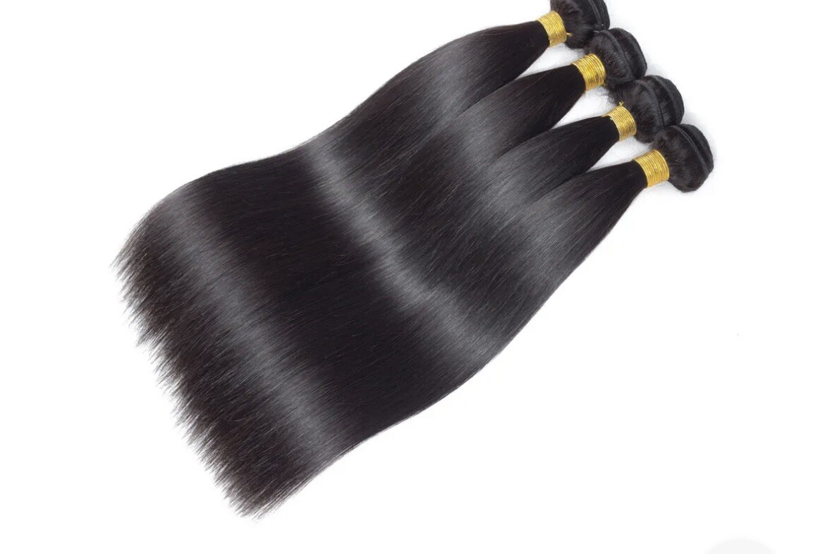 Bundles 100% Real Human Hair Bundles Brazilian Hair Extensions Straight 8-30inch