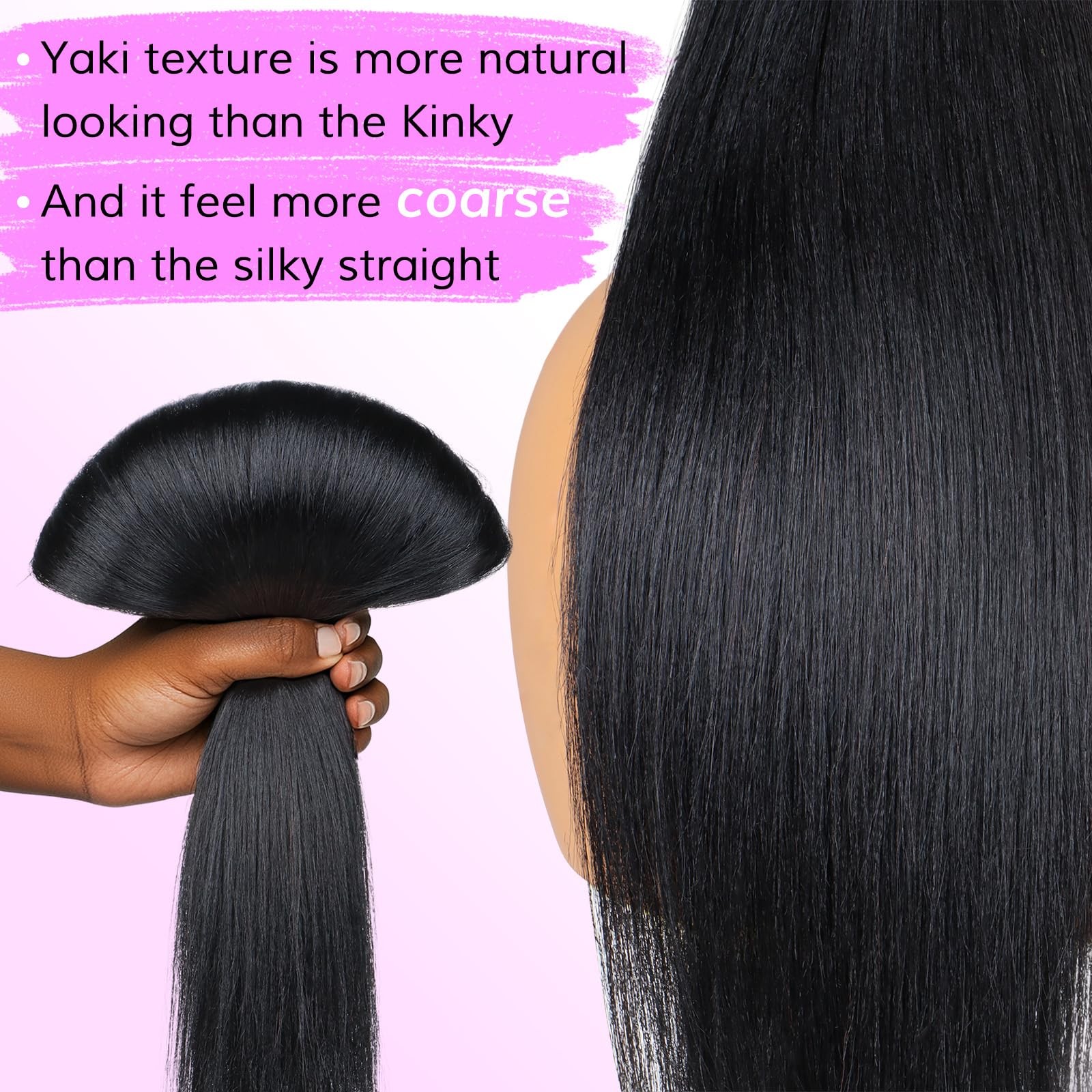 Idn Beauty Seamless Clip In Hair Extensions Human Hair Yaki Straight 20 Inch