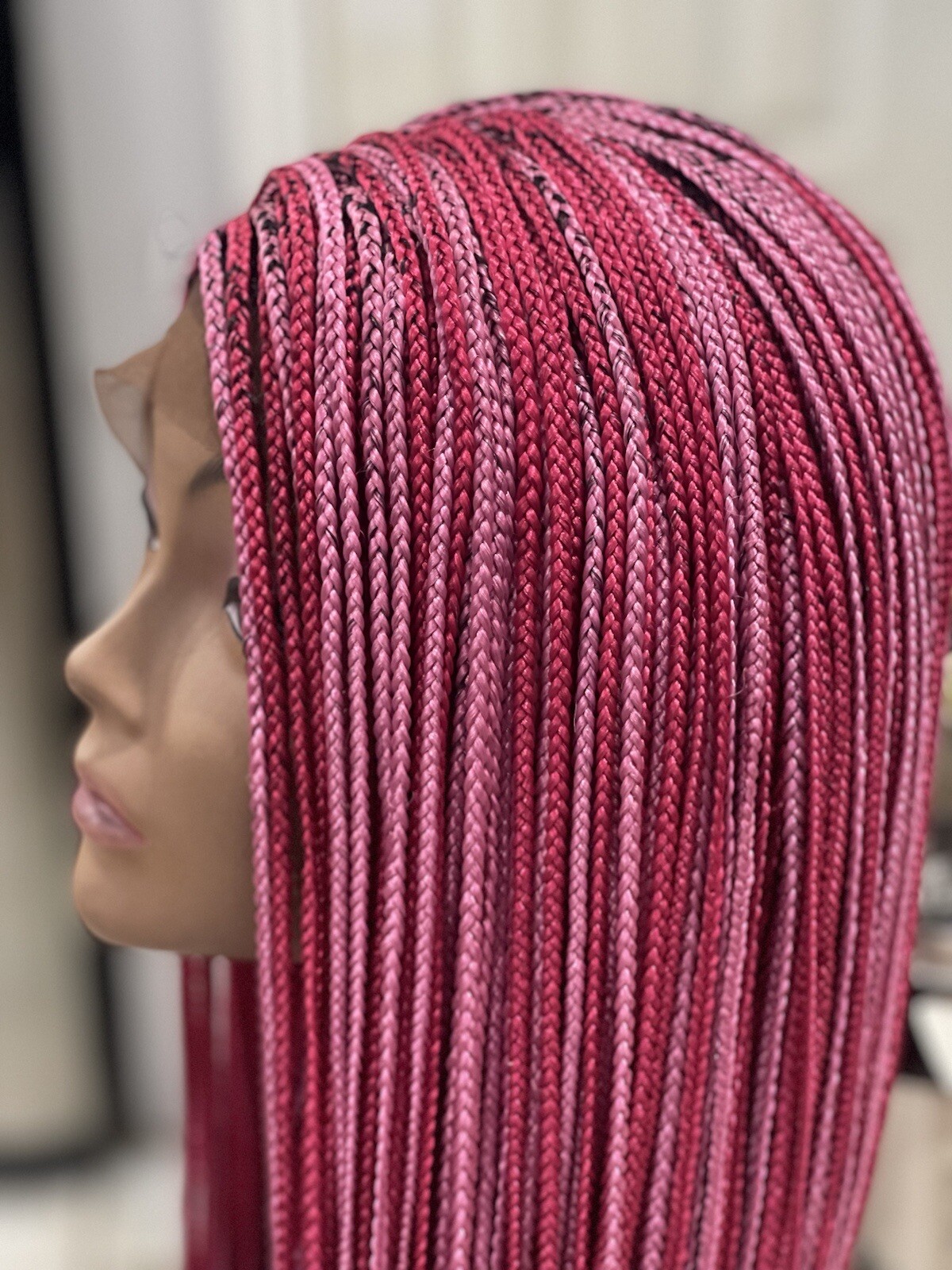Micro Box Braided Wig (READY TO SHIP)