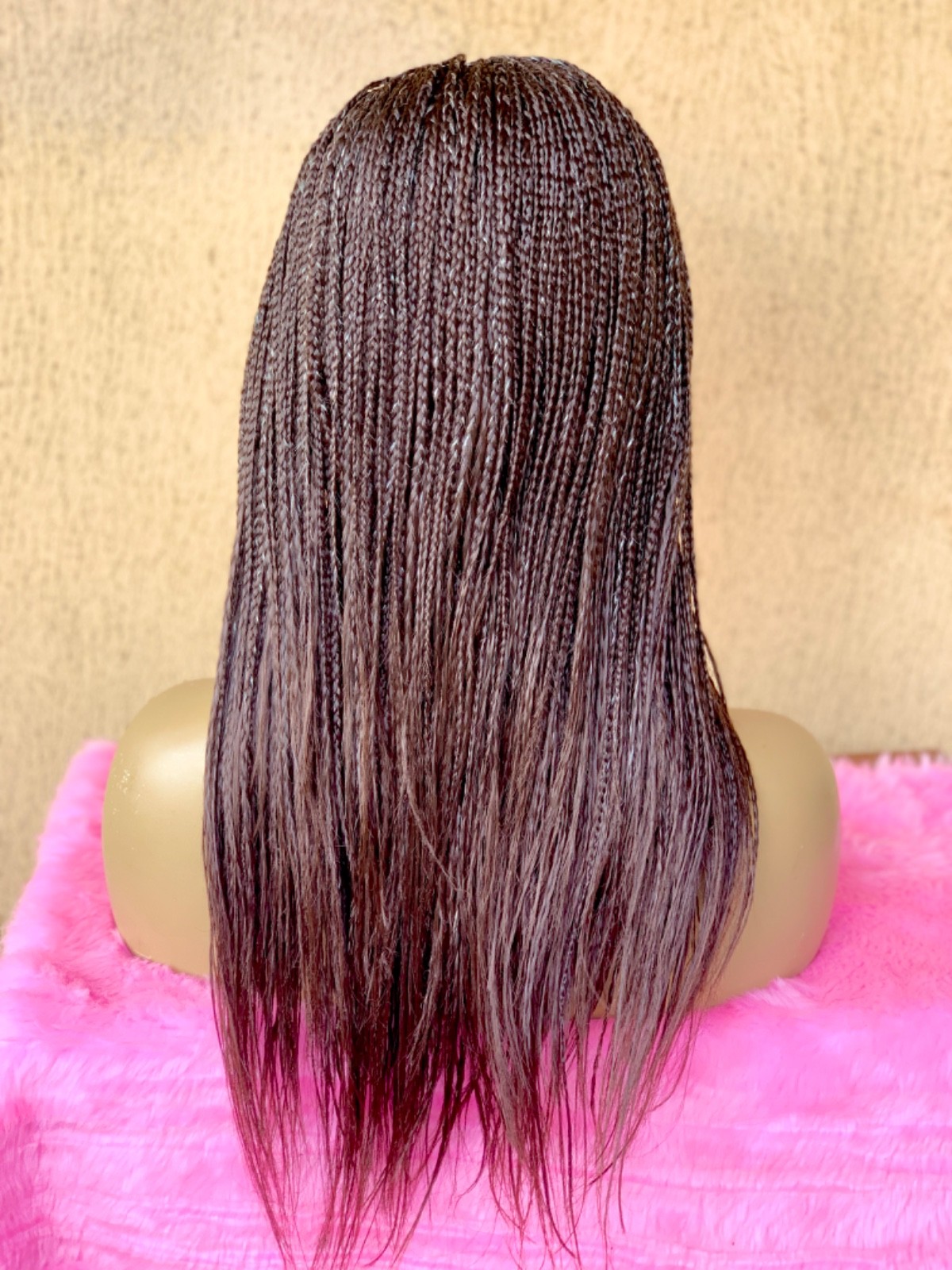 knotless braided wig, 5by5 lace closure, ready to ship, c cut style, gift ideas