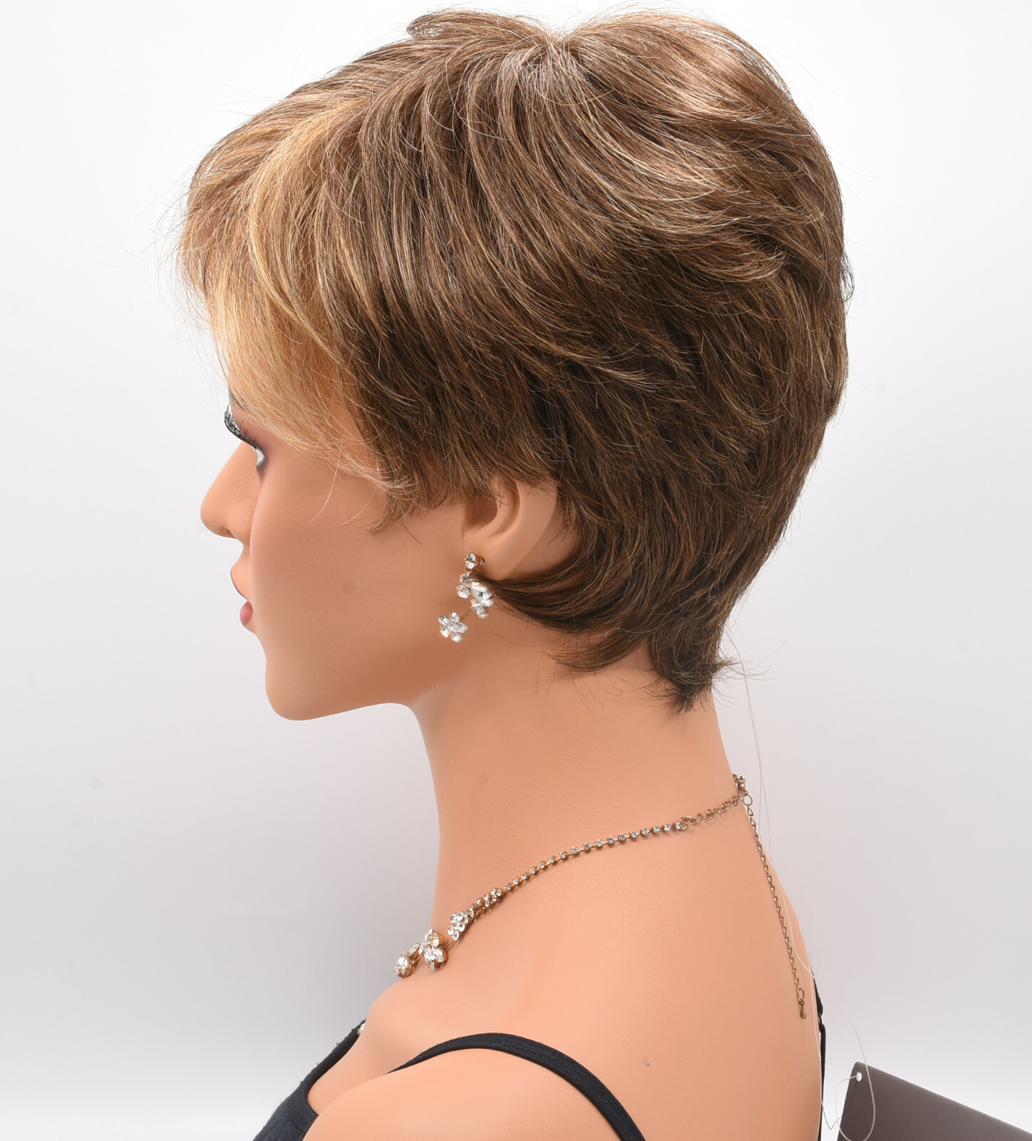 CRUSHING ON CASUAL Wig by RAQUEL WELCH, R9F26 Mocha Foil CLEARANCE MonoTop +Lace