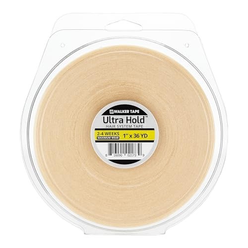 Ultra Hold Double Sided Adhesive Tape 1″ x 36 Yards for Hair Extensions & Wigs