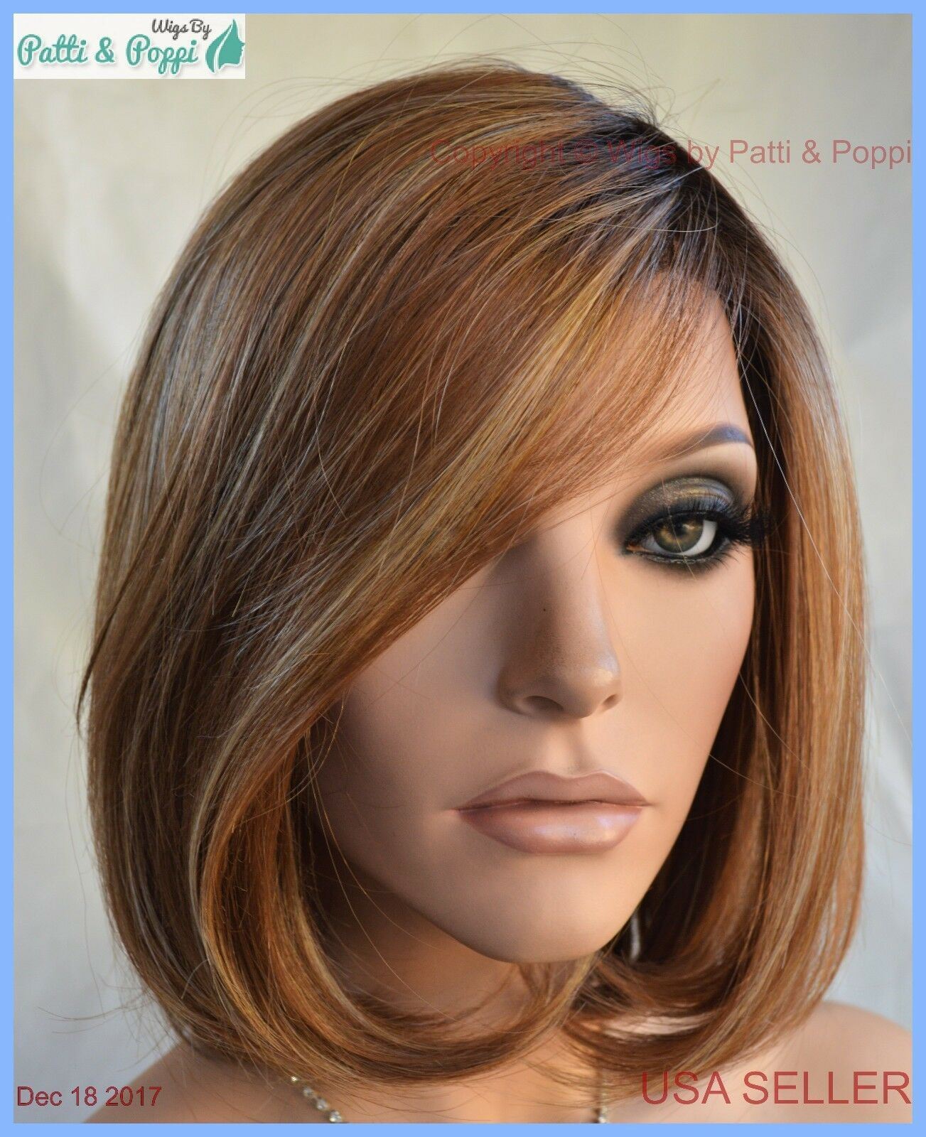 HAUTE SMART LACE FRONT MONOPART WIG RENAU *Salted Caramel