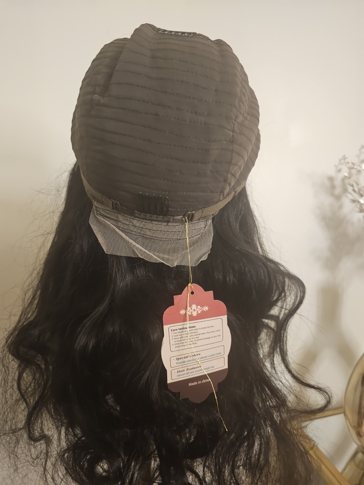 High Quality regular Top 22″ straight 100% Virgin Human Hair Lace Wig