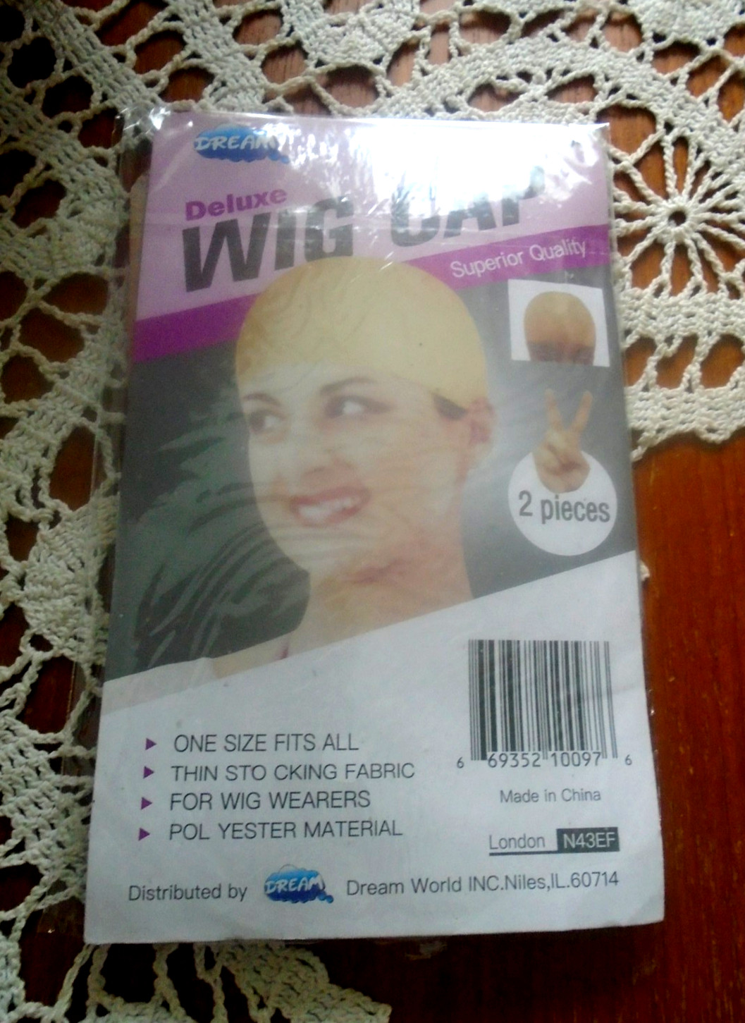 ONPEP Fashion Wigs Natural Honey Brown Chestnut Color New with Box!