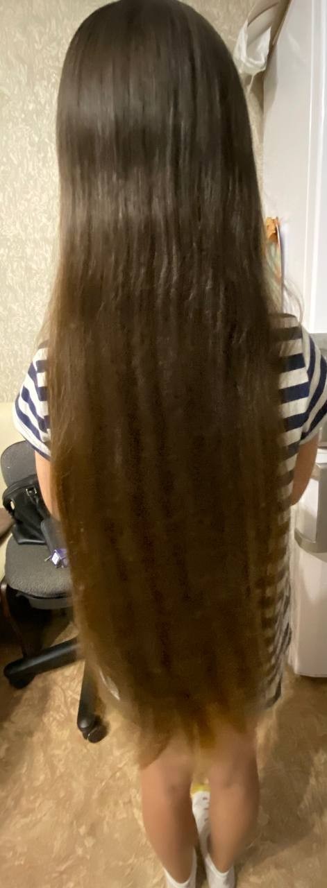LUX SILKY Ukrainian Natural Child Slavic Hair Extension 55cm/22″ & 95gr/3,4oz