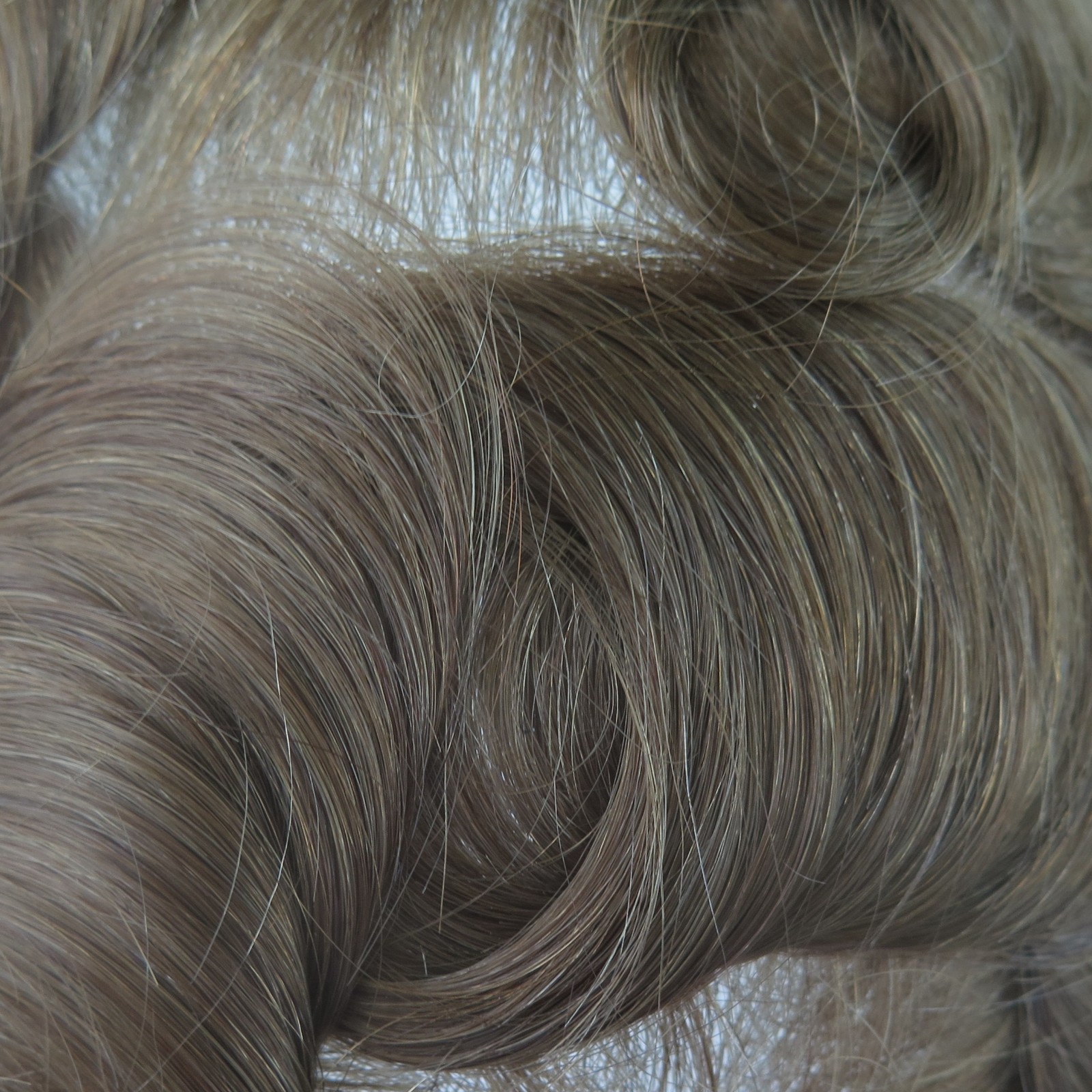 Toupee for Men Human Hair System Mirco Thin Skin 0.02mm Dark Blonde Hairpiece#18