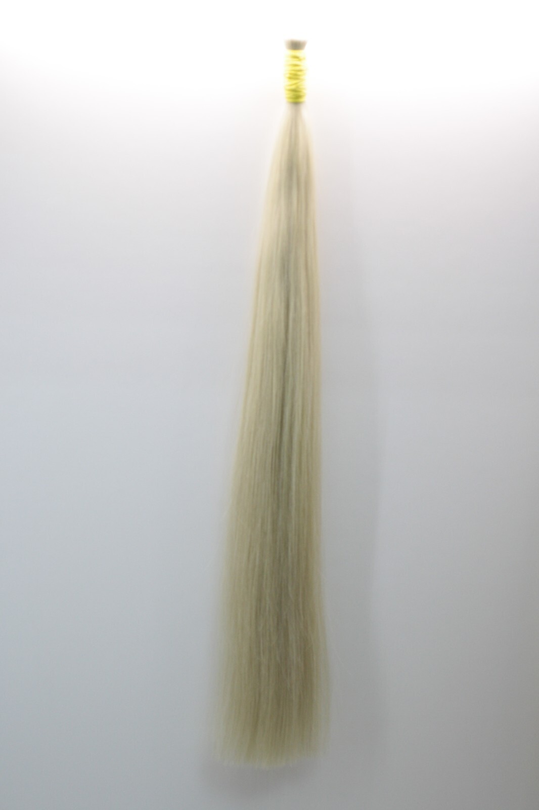 Natural bulk hair extensions White cool blond, 24 inch (60 cm), 150 gr (5,29 oz)