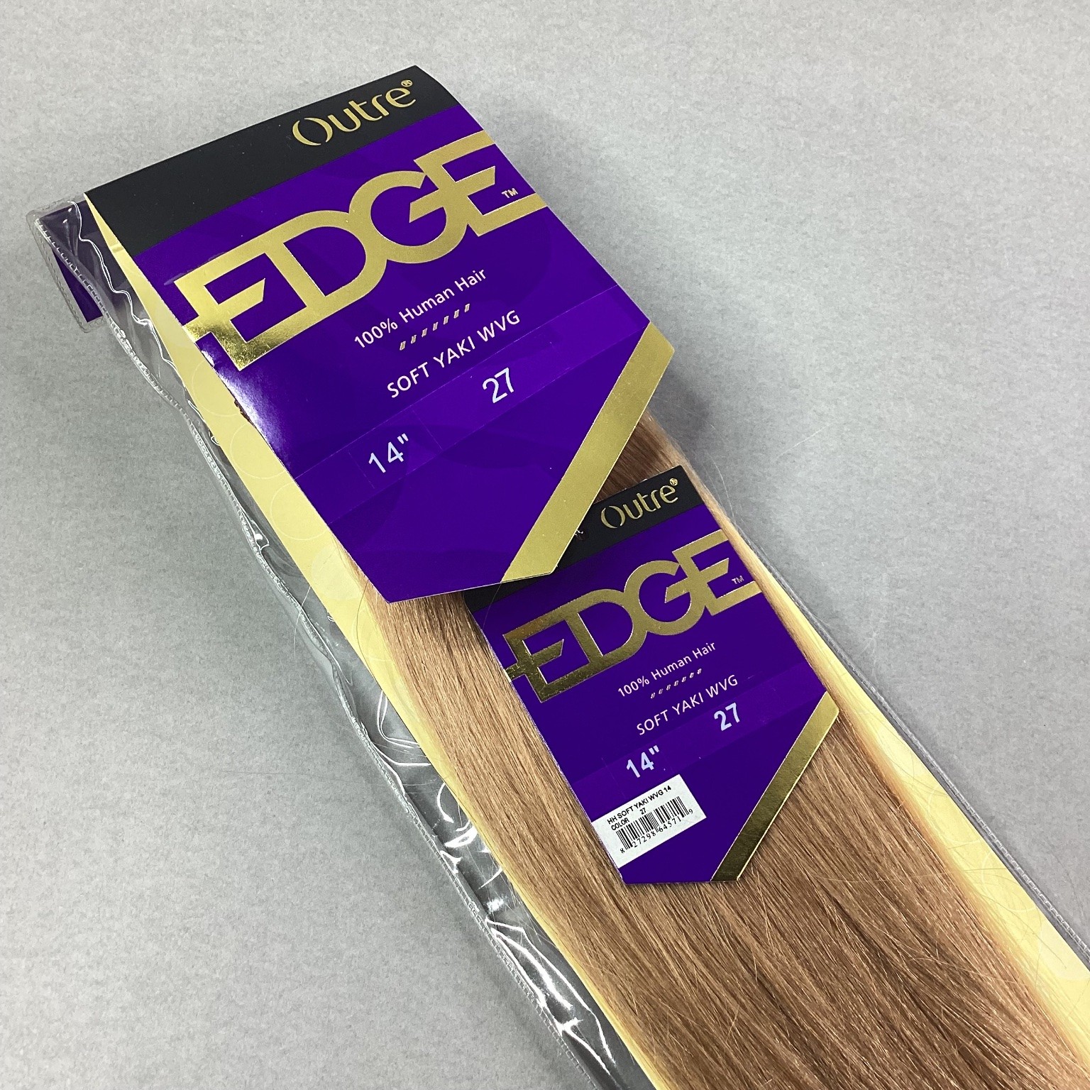 Outre EDGE 100% Human Hair Extensions Weaving 14″ Color 27