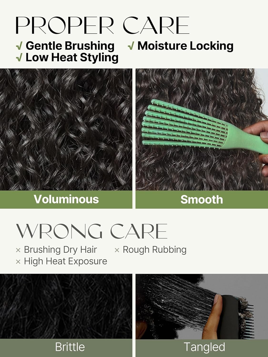 Curly Glueless Half Wig 26 inch Veralux™ Synthetic Fiber & Human Hair Blend