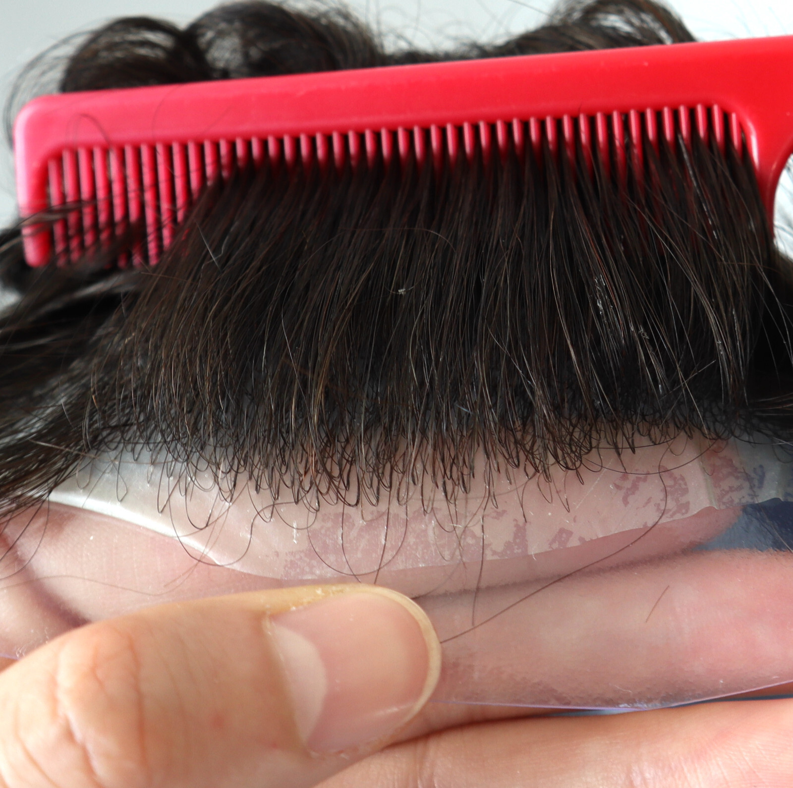 Mens Hair Replacement Ultra Thin Skin Toupee All Colors Hairpieces PU System Wig