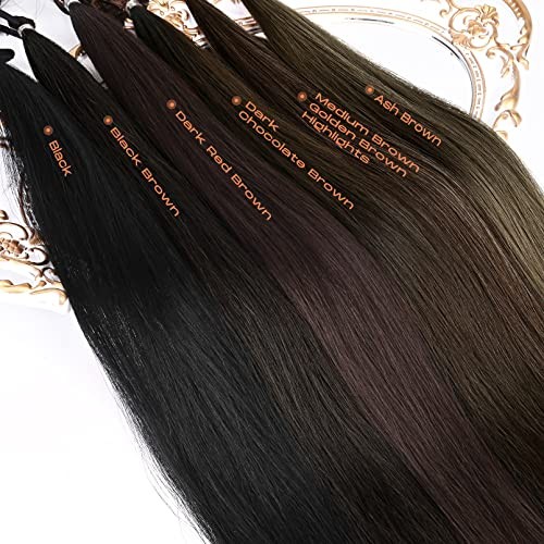 Upgraded Long Braid 1PCS 34 Inch (After Braided 30 Inch) 180 Gram Black Brown