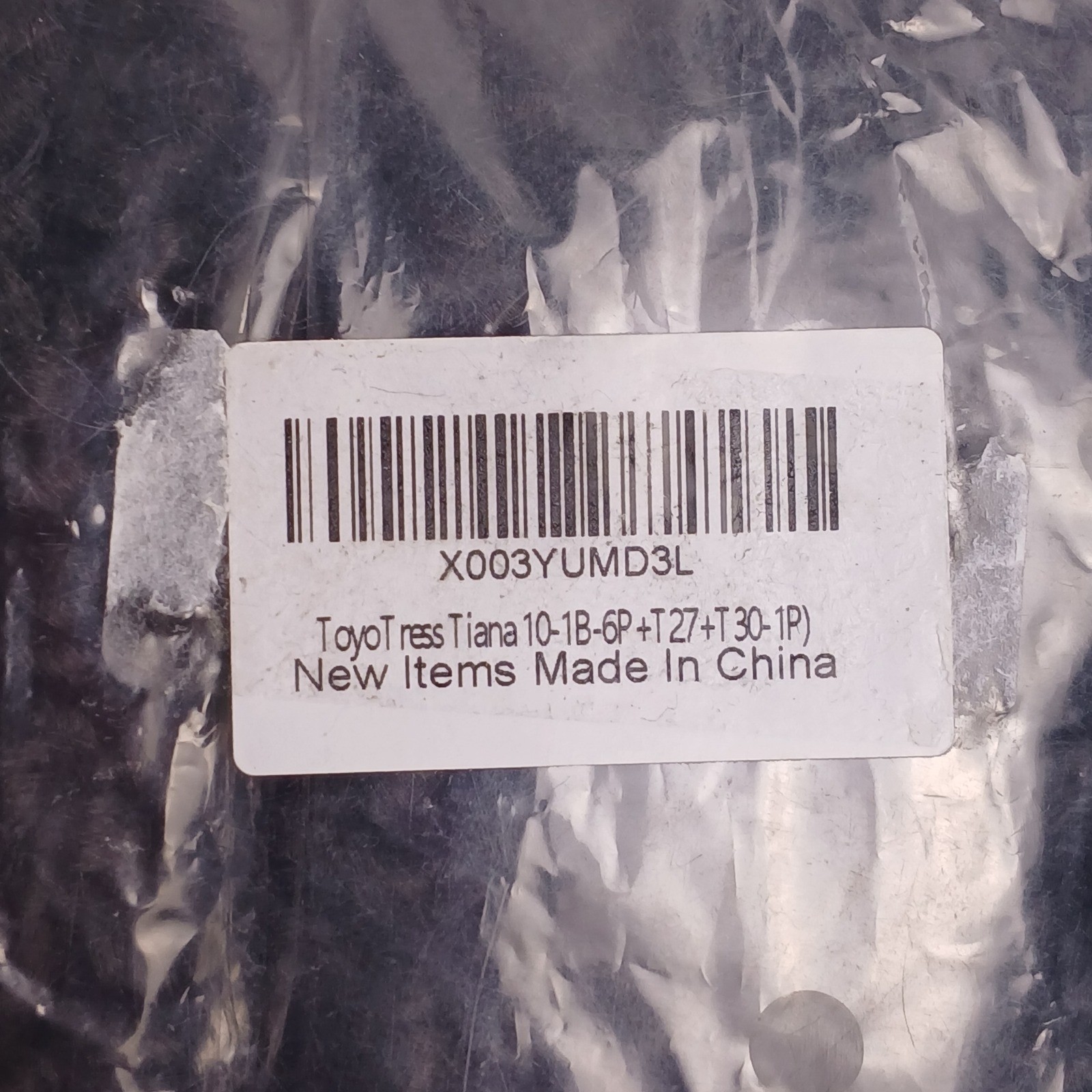 ToyoTress Tiana 10 Inch Passion Twist Crochet Hair 8 Pack Black Ombre 1B T27 T30