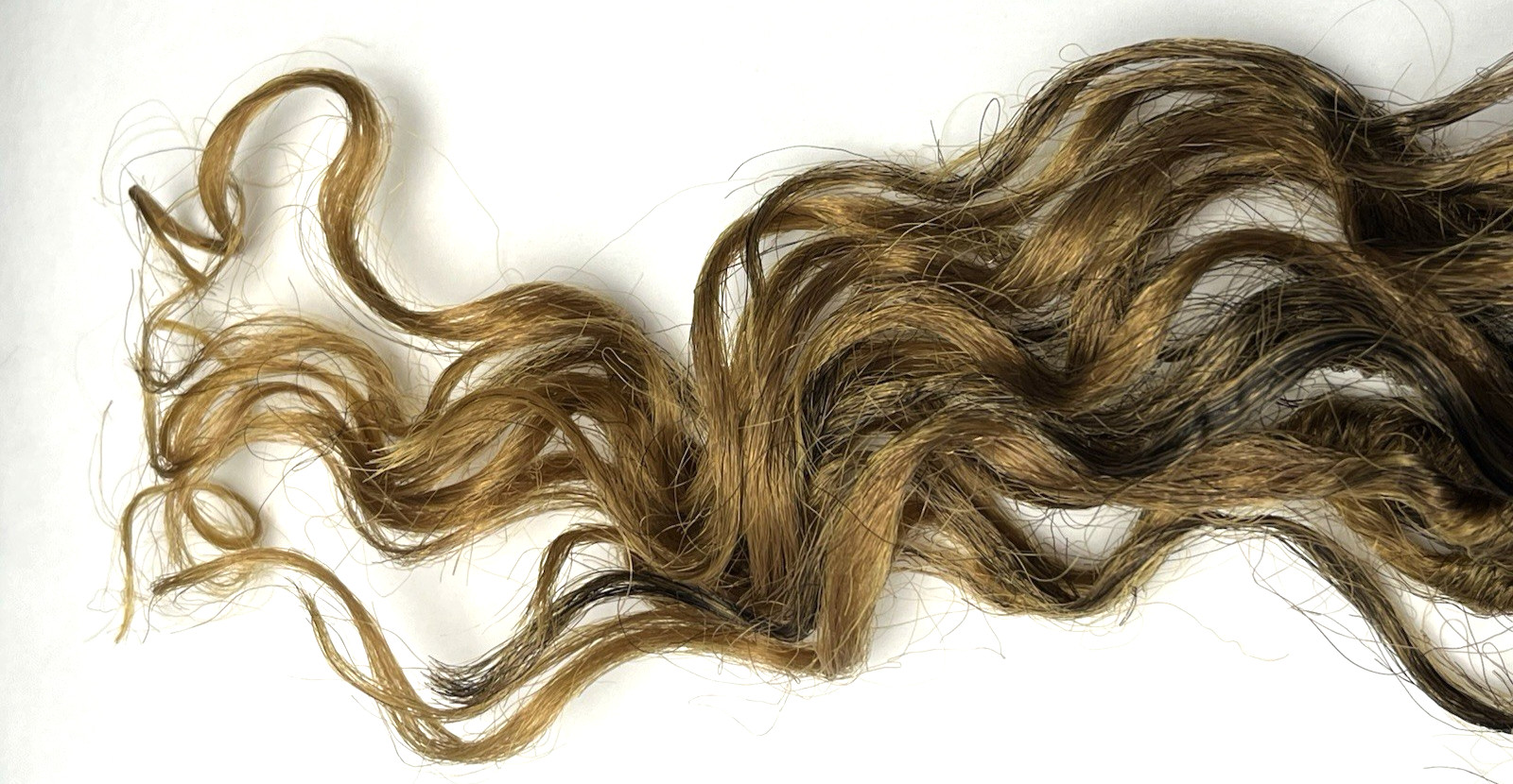 4-pk Faux Extensions Bohemian Curly Style Long 29″ Mixed Brown/Caramel Crochet