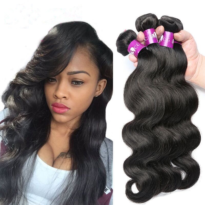 Human Hair Bundles Hair Extensions 2 bundles 20inch +2 bundles 22 inch ,100G per