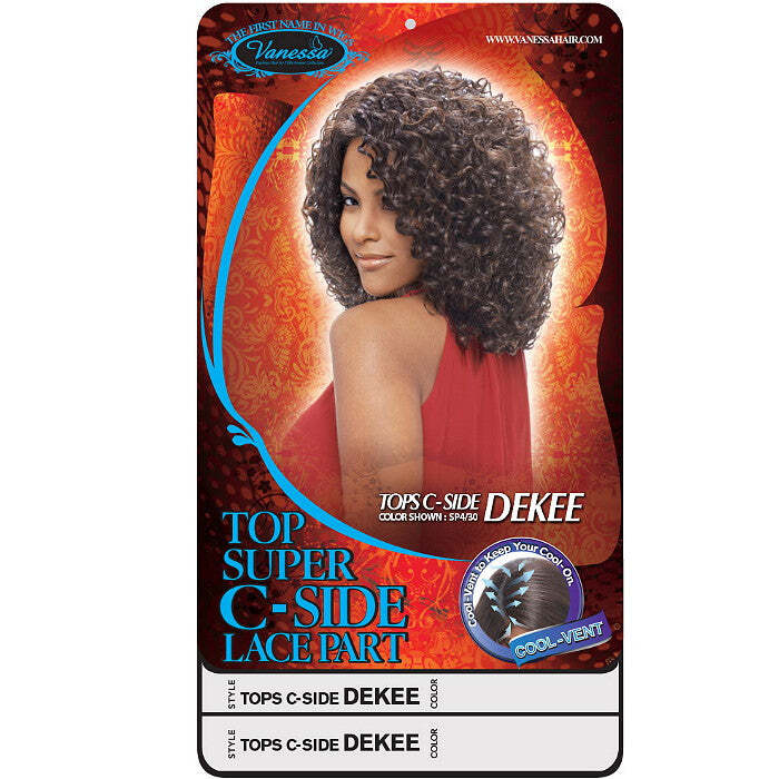 Vanessa Top Super C Side Synthetic Lace Part Wig – DEKEE