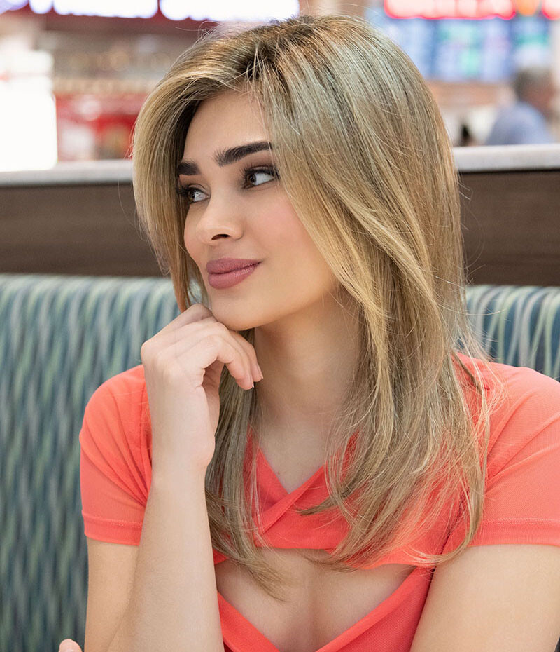 BELINDA Wig by ENVY, *ALL COLORS!* Mono Part with Lace Front, BEST SELLER! NEW!