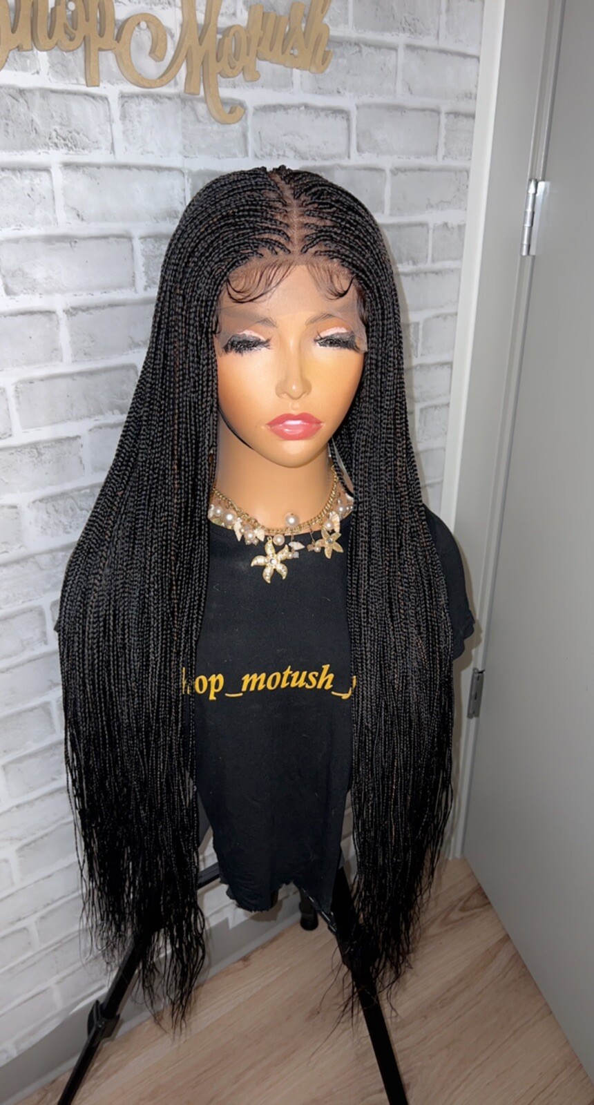 Small Size Knotless Box Braided Wig,Box Braid Wig, Knotless Braids,Lace Braids