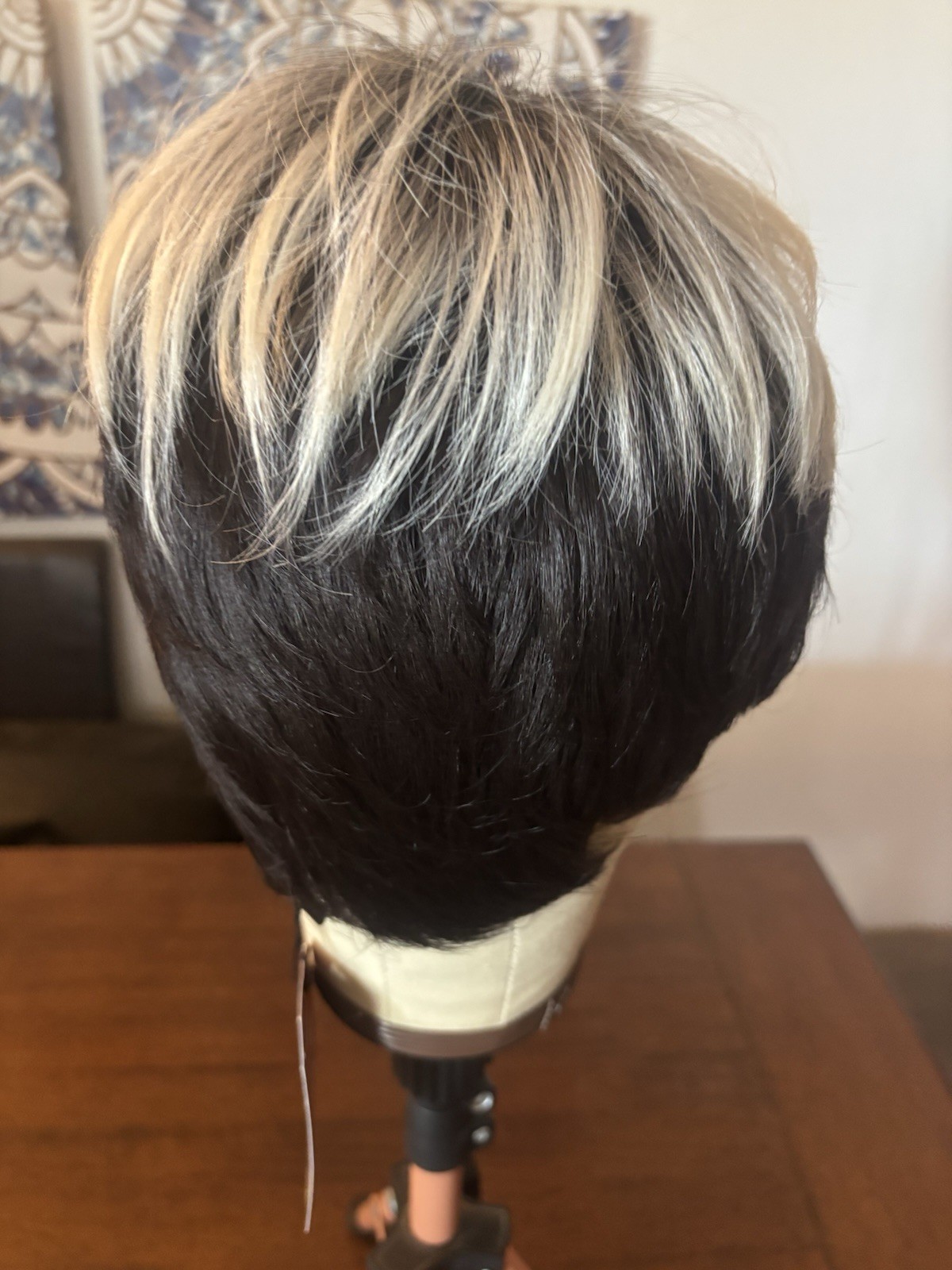 Hard Front Synthetic Pixie Salt And Pepper New Rebel Gypsy Wig!!!