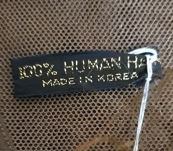 Art Cascade 100% Human Hair Clip-In Topper Hairpiece 12” Color #9 Made in Korea